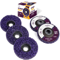 1 x RAW Customer Returns 5pcs Flap Discs for Angle Grinder Metal Paint Scraper 115mm - RRP €25.2