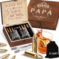 1 x RAW Customer Returns Father s Day Gift for Dad Whiskey Gift Set, Gifts for Father s Day Men s Day Men s Day Birthday for Father Stepfather Bonus Dad, Whiskey Stones Glasses Set, Birthday Gift Men s Gifts - RRP €35.99