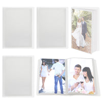 1 x RAW Customer Returns Belle Vous Photo Album with Pockets Pack of 5 - Holds 4 x 6 Images - 40 Pocket Clear Envelope Photo Album for Family, Wedding, Anniversary, Baby and Vacation Photos - RRP €14.33