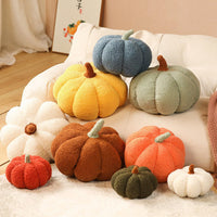 9 x Brand New BROEYOUE Plush Pumpkin Decorative Pillow, Pumpkin Throw Pillow, Pumpkin Cushion Sofa Bedroom Decoration, Pumpkin Pillow Halloween Home Decor Gifts, Pumpkin Pillow, 30cm White  - RRP €192.15