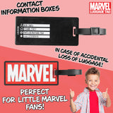 1 x RAW Customer Returns Marvel Luggage Tag for Air Travel Cruises, Luggage Tag with Address Name - Travel Accessories Red Marvel  - RRP €13.1