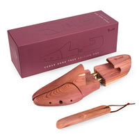 1 x RAW Customer Returns Blumtal - TEST WINNER - Women s and men s premium shoe trees made of cedar wood including shoehorn, shoe stretcher with ergonomic design - 1, 2 or 5 pairs - RRP €96.95