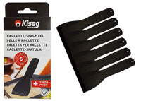 1 x RAW Customer Returns Kisag, raclette spatula, 6 pieces, polyamide, 0189KI - RRP €13.86