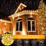 1 x RAW Customer Returns LED fairy lights outdoor, 20M 200 LED fairy lights indoor with remote control plug, 8 modes fairy lights Christmas tree with timer IP65 waterproof fairy lights electricity for party garden room - RRP €17.84