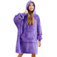 2 x Brand New REDESS Blanket with Sleeves Blankets Hoodie Sweatshirt, Wearable Blanket, Oversized Sherpa with Sleeves and Giant Pocket, Cozy Hoodie, Warm for Adult Kids - RRP €55.2