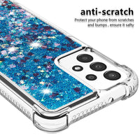 2 x Brand New KBIKO-zxl Case Compatible with Samsung Galaxy A13 4G Protective Case with Liquid Glitter, Mobile Phone Case Back Cover with Liquid, TPU Silicone Transparent Protective Case for Galaxy A13 4G.Blue YBL - RRP €23.56