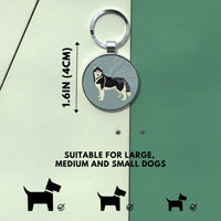 1 x Brand New DISONTAG QR Code Dog Tag ID 41 Dog Breeds Personalized Social Online Page-Free Online Pet Profile-Modifiable-Privacy Control-No APP Required - RRP €12.41