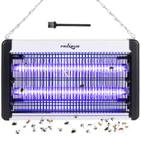 1 x RAW Customer Returns FRAXINUS Electric Insect Killer, Fly Trap Insect Trap Mosquito Lamp 20w, 4,200V with UV Light, No Toxic Chemicals, Perfect Against Flies Moths, Mosquitoes. - RRP €42.41