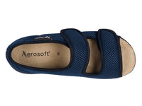 1 x RAW Customer Returns Aerosoft Stretch Sandals 06 Women Men Slippers Non-slip Hook and Loop blue, 41  - RRP €59.95