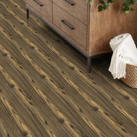 6 x Brand New Self-adhesive vinyl flooring, PVC floor covering self-adhesive tiles, vinyl wood look floor sticker, waterproof, wear-resistant for kitchen, living room, bathroom, brown wood, 15 x 90 cm, 10 tiles 1.35  - RRP €161.94