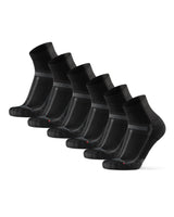 1 x RAW Customer Returns DANISH ENDURANCE Long Distance Running Socks 3 Pairs Black Grey, EU 35-38  - RRP €33.95