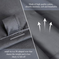 1 x RAW Customer Returns BUZIO weighted blanket 135x200cm gray for adults perfect for relaxation falling asleep faster and better Reduces stress and anxiety, 7kg - RRP €59.99