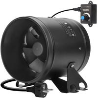 1 x RAW Customer Returns DUCTURBO Duct Fan 150mm Adjustable, 594m h Inline Duct Fan Exhaust Fan Ideal Duct Fan for Grow Tents, Ventilation and Exhaust Blower - RRP €132.36