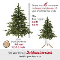 1 x RAW Customer Returns Tree Nest Christmas tree stand Christmas tree stand Christmas tree stand Christmas tree stand with water container - Cosmo Christmas tree stand for trees up to 1.5m, 3-9cm trunk white - RRP €38.3