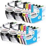 1 x RAW Customer Returns Clywenss LC3219XL Printer Cartridges Compatible for Brother LC3219XL LC3217 LC-3219XL Cartridges for MFC-J5330DW MFC-J5730DW MFC-J6930DW MFC-J5335DW MFC-J6935DW J6530DW J5930DW, 10-Pack 4BK, 2C, 2M, 2Y  - RRP €31.99