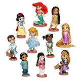 1 x RAW Customer Returns Disney Store Animators Collection, 10 pieces, glitter-trimmed dresses, including Belle, Princess Jasmine and Cinderella dolls, suitable for children ages 3 and up - RRP €30.95