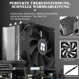 1 x RAW Customer Returns Thermalright AK90 CPU Air Cooler, 5 Heat Pipes, TL-C9B PWM Quiet Fan CPU Cooler with S-FDB Bearing, 125MM High, for AMD AM4 AM5 Intel 1700 1150 1151 1155 1156 1200 2066, PC Cooler - RRP €22.52