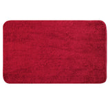 1 x RAW Customer Returns MIULEE Bathroom Rug Bath Mat Non-Slip Washable Bath Mat Bed Mat Bath Mat Absorbent Shower Mat Doormat for Living Room Bedroom Bathroom 40 x 60 cm Red - RRP €15.61