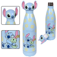 1 x RAW Customer Returns sarcia.eu Lilo Stitch DISNEY Blue aluminum bottle for hot drinks 500 ml, 8736201 - RRP €25.74