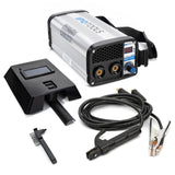 1 x RAW Customer Returns IPOTOOLS MMA-200R IGBT MMA E-Hand Electrode Welder with 200 Amper 230 V LCD Display, Anti-stick Hot Star Arc-Force Protection Shield - RRP €129.11