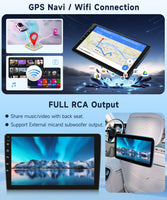 1 x RAW Customer Returns 2 64G 10 Wireless Carplay Android Car Android Car Radio for Toyota Aygo Peugeot 107 Citroen C1 2004-2014 with Touchscreen with Bluetooth HiFi RDS FM Radio Navi AHD Rear View Camera CANBUS - RRP €198.99