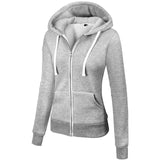 1 x RAW Customer Returns Newbestyle jacket women s sweat jacket hoodie sweatshirt jacket sweater tops hoodie - RRP €38.28