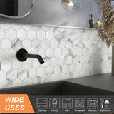 1 x RAW Customer Returns VAOVI mosaic tiles hexagon sticker tile matt, wall tiles kitchen self-adhesive tile stickers 3d stone look bathroom waterproof 10 pieces, rustic beige  - RRP €58.14