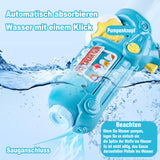 8 x Brand New Electric Water Gun, Electric Water Gun with Water Absorption, 520ml High Capacity Range 8-10 Meters Automatic Water Spray Gun for Adults and Children Summer Toys - RRP €88.64