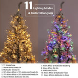 1 x RAW Customer Returns Christmas decoration fairy lights indoor, 2 pieces 10M 100 LED warm white and colorful 4 in 1 USB fairy lights with 11 modes remote control dimmable outdoor fairy lights - RRP €22.99