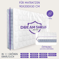 1 x RAW Customer Returns Dreamzie - Protective plastic cover for mattresses - For moving, storage transport - Storage bag for mattresses - Robust mattress cover with zipper - Mattress cover 90 x 200 cm - RRP €18.99