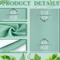 1 x RAW Customer Returns Bencailor 4 Pieces Microfiber Kitchen Towels with Eucalyptus Leaves 40 x 60 cm Decorative Towels Absorbent Dish Towels Green Spring Rags Bath Cloth Dishcloths for Home - RRP €15.2