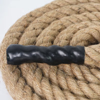 1 x RAW Customer Returns Aoneky Natural Jute Rope 20 25 30 40mm, 15 30M - Ultra Thick Hemp Rope for Garden Decoration, Tug of War, Sports 8M 20mm  - RRP €39.1