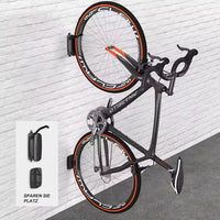 1 x RAW Customer Returns Mimoke bicycle wall mount bicycle holder - bicycle hanger angle and wall distance adjustable, foldable, MTB, racing bike garage indoors - RRP €26.99