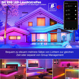 1 x RAW Customer Returns Lamomo Neon LED Strip 5m RGB, IP65 Waterproof Flexible Bluetooth Compatible, 12V Color Changing Dimmable Light Strip for Outdoor with Remote Control, Silicone DIY Led Light Strip for Bedroom Decoration - RRP €36.99