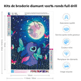 1 x Brand New PVOODIRE Diamond painting complete 5D diamond embroidery painting kit for adults and children, suitable for home wall decoration 30x40cm - RRP €9.98