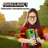 1 x RAW Customer Returns Minecraft Set of Colored Pencils, Merchandise in Creeper Design Box, Gifts for Boys Girls, 72 Coloring Pencils Per Box - RRP €21.99