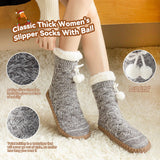 1 x Brand New Women s Men s Slipper Socks, Winter Non-Slip Slipper Socks, Cozy and Warm Slipper Socks, Warm Household Socks, Warm Pilou Socks, Christmas Socks - RRP €16.28