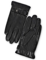 1 x RAW Customer Returns YISEVEN Men s Leather Gloves Touchscreen Lined Winter Warm Elegant Business Smartphone Driving Lambskin, Black Small 8.5  - RRP €33.26