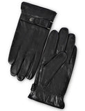 1 x Brand New YISEVEN Men s Leather Gloves Touchscreen Lined Winter Warm Elegant Smartphone Driving Lambskin Real Leather Gloves Winter Gloves Men s Gloves Gift Father s Day, Black S 8.5  - RRP €32.82