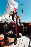 1 x RAW Customer Returns Boland - Costume for adults Pirate Thunder, trousers, shirt, vest, cuffs, captain, Jack, Sparrow, buccaneer, mutiny, carnival, Halloween, Mardi Gras, theme party, disguise, theater - RRP €30.92