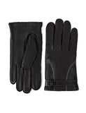 1 x Brand New YISEVEN Men s Leather Gloves Lined Touchscreen Slim Men Winter Touch Elegant Car Driver Lambskin Leather Gloves Men s Gloves Car Gloves Gifts Black S 8.5 Inches - RRP €15.99