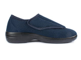 1 x RAW Customer Returns Aerosoft rehab shoe stretch 17 women men width GH velcro anti-slip blue, numeric 38  - RRP €65.5