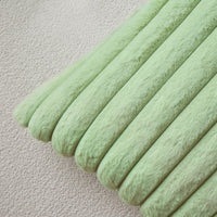 1 x RAW Customer Returns MIULEE Plush Velvet Cushion Cover Pillowcases Faux Fur Soft Modern Sofa Cushions Throw Pillows Smooth Zipper Washable Decorative Cushion Cover for Living Room Bedroom Sofa Set of 2 50 x 50 cm Light Green - RRP €19.99