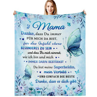 1 x RAW Customer Returns G-dake Gifts for Mom, Birthday Gift, Birthday Gift for Mom, Daughter, Son, Fluffy, 130 x 150 cm - RRP €22.8