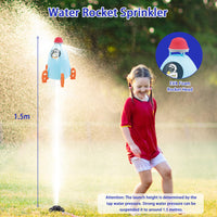 6 x Brand New Kids Water Toy - Outdoor Toy for Kids - Sprinkler with Hose Connection - for Toddlers Ages 3-12 - RRP €115.2