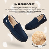 1 x RAW Customer Returns Dunlop Slippers Men s Winter Mules Memory Foam Slippers Hut Shoes Plush Slippers Men s Slippers Indoor Outdoor Gift for Men Blue 46 EU - RRP €22.18