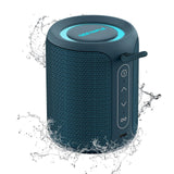 1 x RAW Customer Returns Deeyaple Bluetooth Speaker Small Portable Music Box 5.3 IPX7 Waterproof Wireless Stereo Pairing Hands-Free RGB Light for Outdoor Camping Garden Party Travel 50 Volume 12H Playback Blue - RRP €24.58