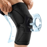 1 x RAW Customer Returns CAMBIVO Meniscus and Ligament Knee Pads, Gym Sports Knee Pads, Patellar Knee Pad with Gel Pads and Lateral Stabilizers, Orthopedic Knee Pad for Osteoarthritis, Meniscus Rupture, Volleyball - RRP €24.99