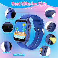 1 x RAW Customer Returns YEDASAH Smartwatch for Kids - 26 Games, Calorie Counter, Kids Smartwatch with Camera, Music, Flashlight, Alarm Clock, Educational Toy, Call and Connect to Mobile Phone Not possible - RRP €32.99