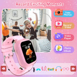 1 x RAW Customer Returns YEDASAH Smartwatch Kids, Children Smartwatch with Call Function 25 Game and Phone Voice Chat, SOS Camera Alarm Clock Music Flashlight, Smart Watch for Boys Girls 3-14 Years Student Gift - RRP €25.56